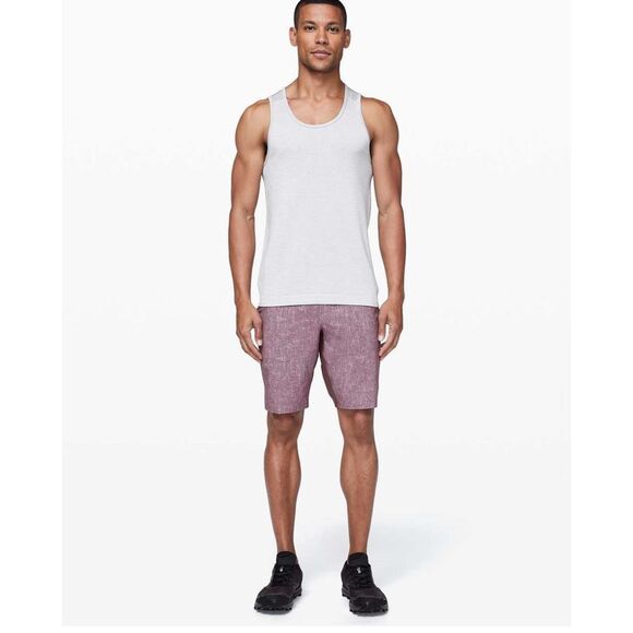 Lululemon T.H.E. Short 9" *Linerless Sunbleached Cherry Cola Men’s Medium - Picture 1 of 6